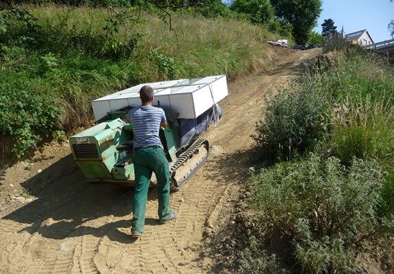 spezialtransporte auch auf unwegsamen wegen